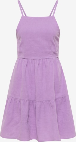 Robe d’été IZIA en violet : devant