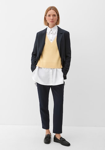 Pull-over s.Oliver BLACK LABEL en jaune