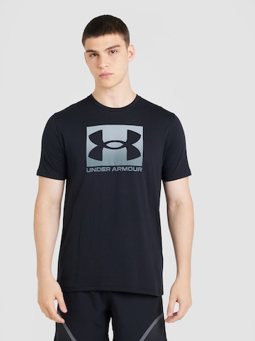 UNDER ARMOUR Functioneel shirt in Zwart: voorkant