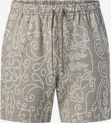 Regular Pantalon 'Resort' Denim Factory en vert : devant