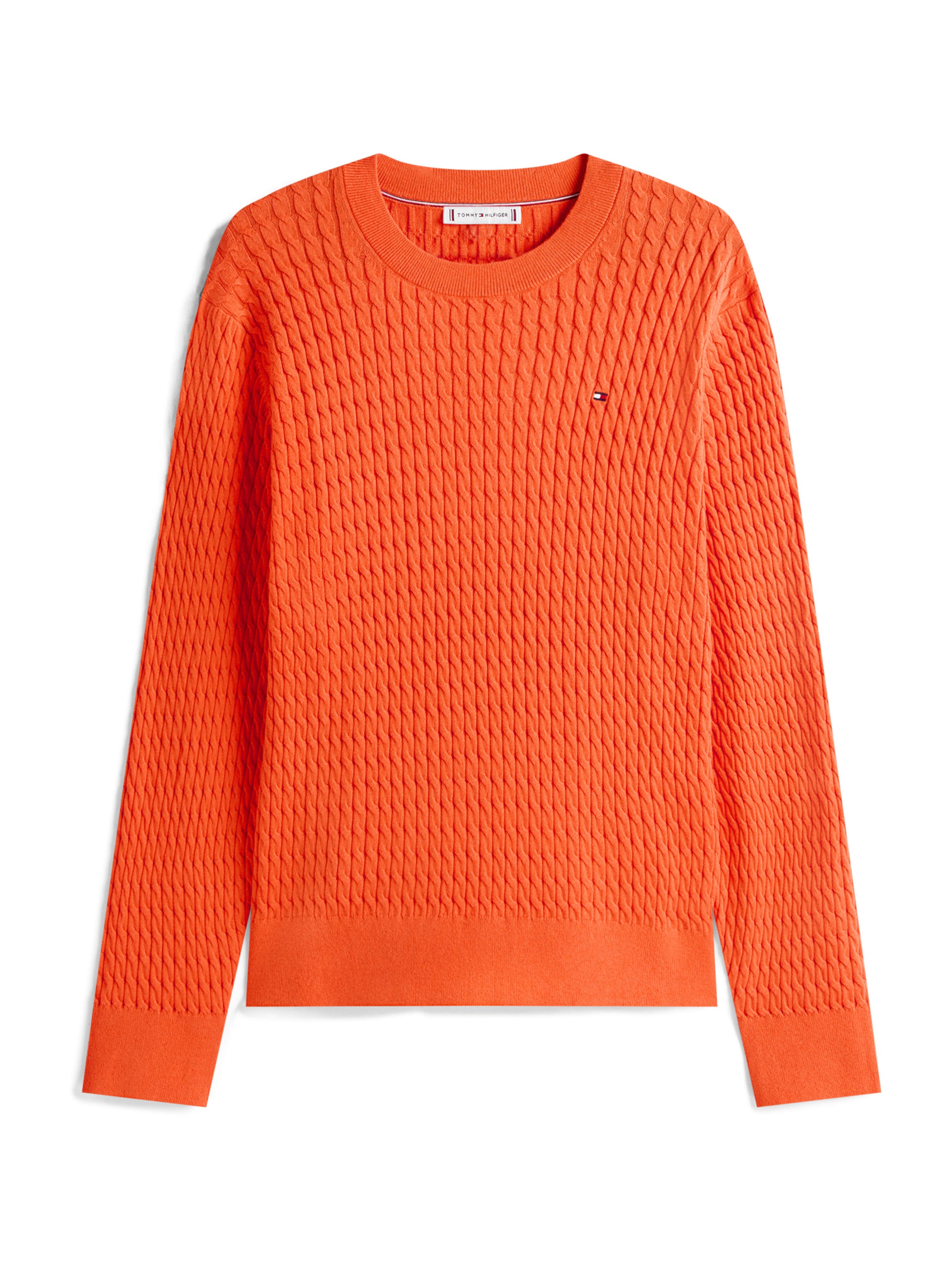 Tommy Hilfiger Curve Pullover in Orange: Vorderseite