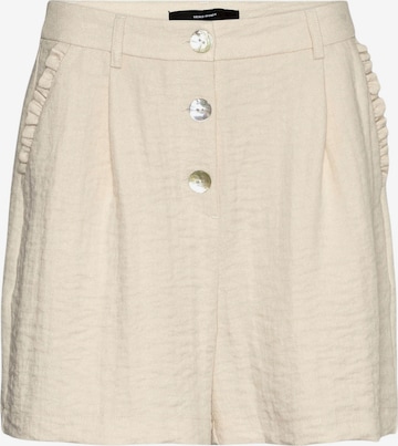 Regular Pantalon à pince 'SIMANA' VERO MODA en beige : devant