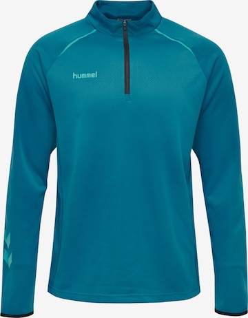 Hummel Athletic Sweatshirt in Blue: front
