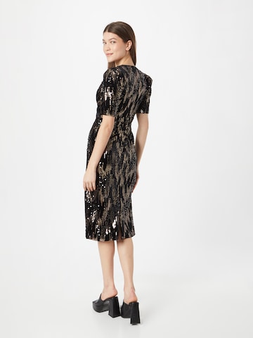 Robe de cocktail Wallis en noir