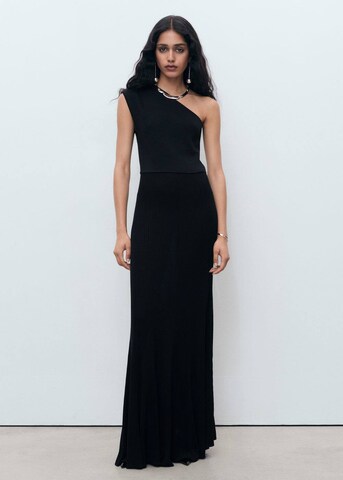 MANGO Kleid 'Asim' in Schwarz: Vorderseite