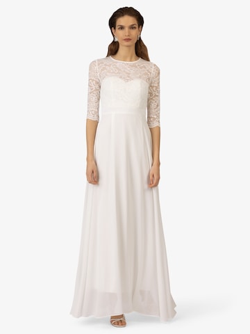 Kraimod Abendkleid in Weiß: predná strana