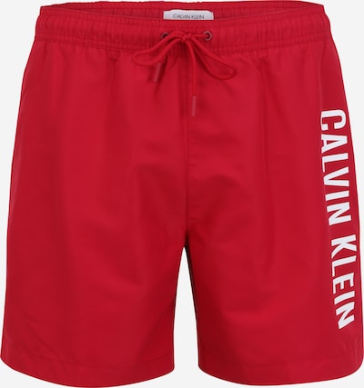 málna / fehér Calvin Klein Swimwear Rövid fürdőnadrágok 'Intense Power', Termék nézet