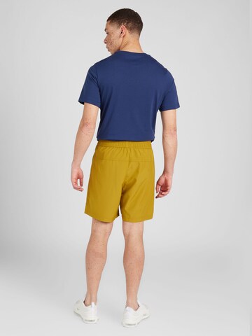 NIKE Normální Sportovní kalhoty – oranžová