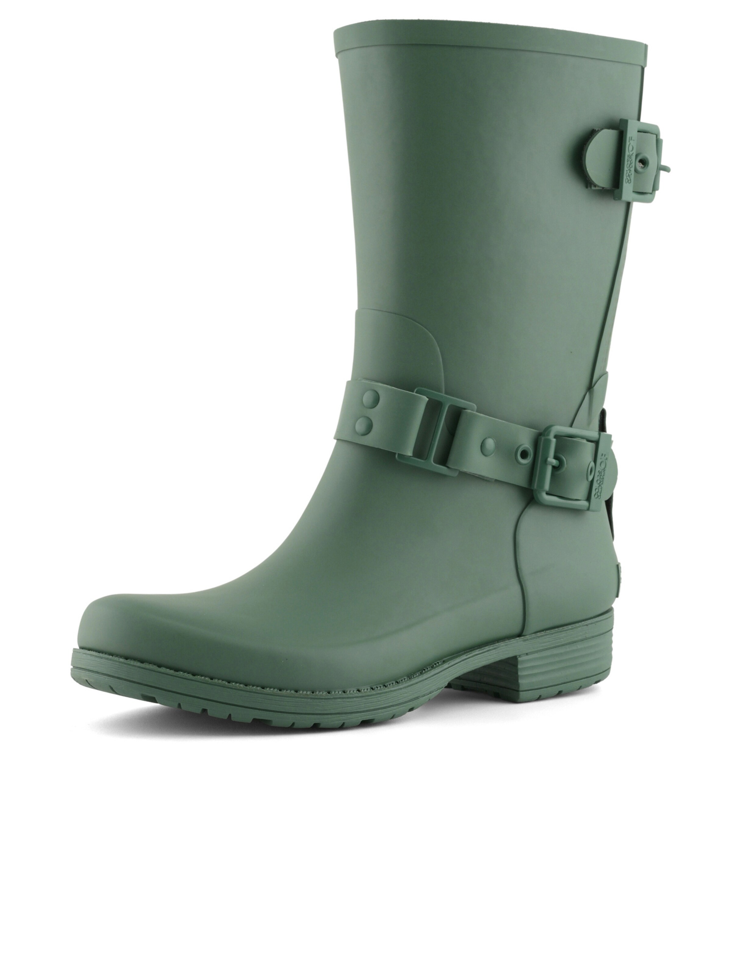 Stivale di gomma 'Wellies' di COLORS OF CALIFORNIA in verde: frontale