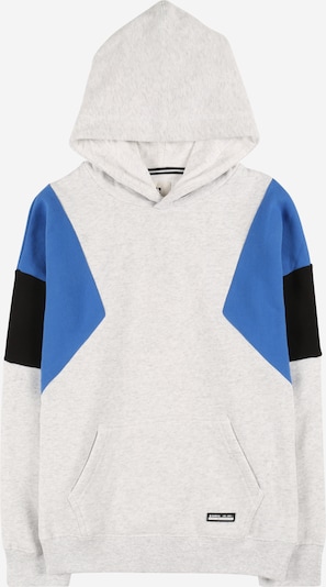 GARCIA Sweatshirt in royalblau / graumeliert / schwarz, Produktansicht