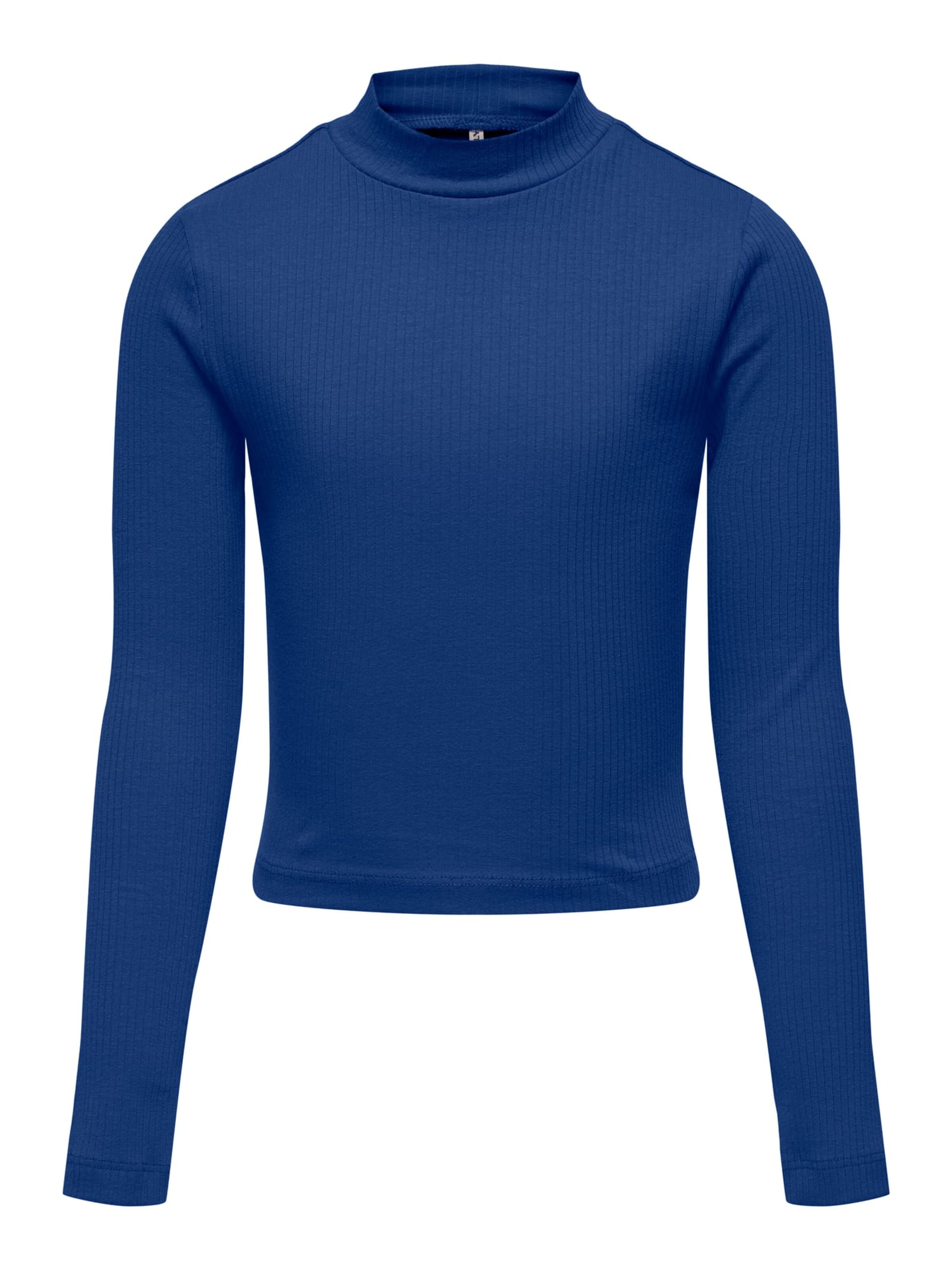 ONLY Shirt 'Linea' in Blauw: voorkant
