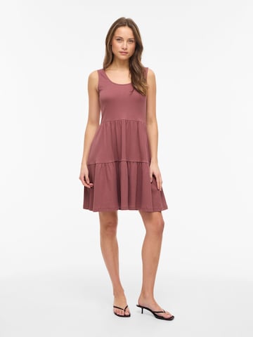 VILA - Vestido en marrón