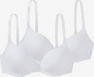 SPEIDEL Bra 'Cotton & More' in White: front