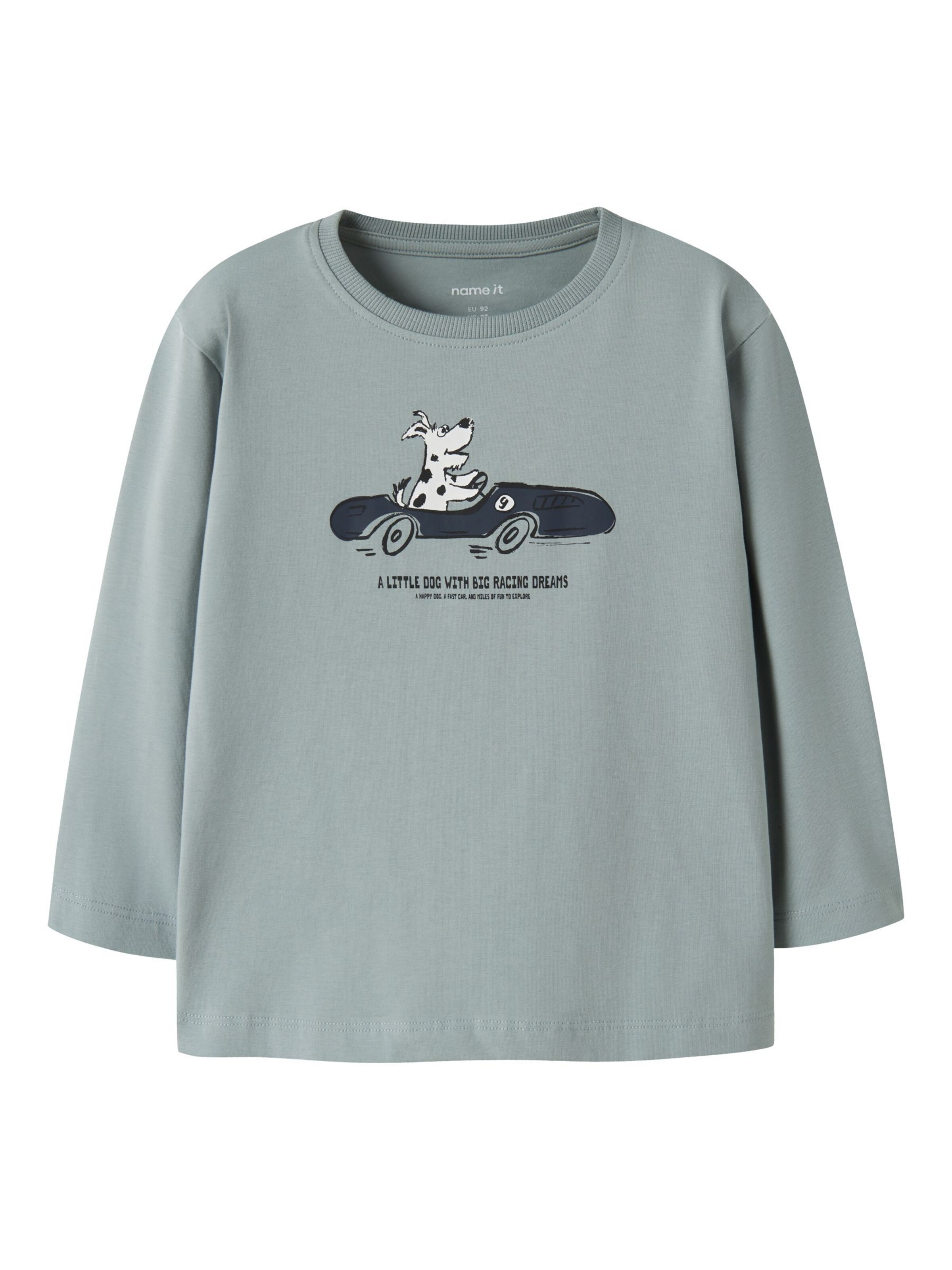 NAME IT Shirt in Groen: voorkant