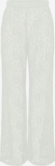 Pantaloni 'OLLINE' PIECES pe alb, Vizualizare produs