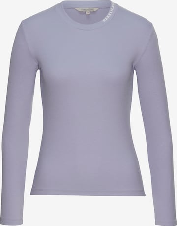 Herrlicher Shirt in Lila: predná strana