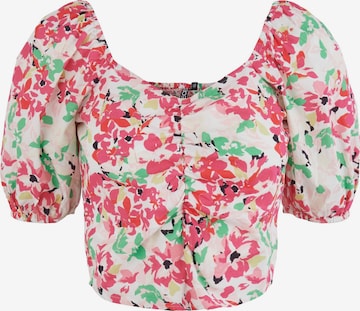 PIECES Blouse 'Shadow' in Pink: front
