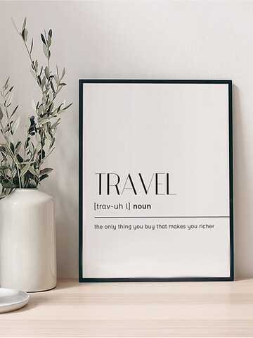 Liv Corday Image 'Travel' in White