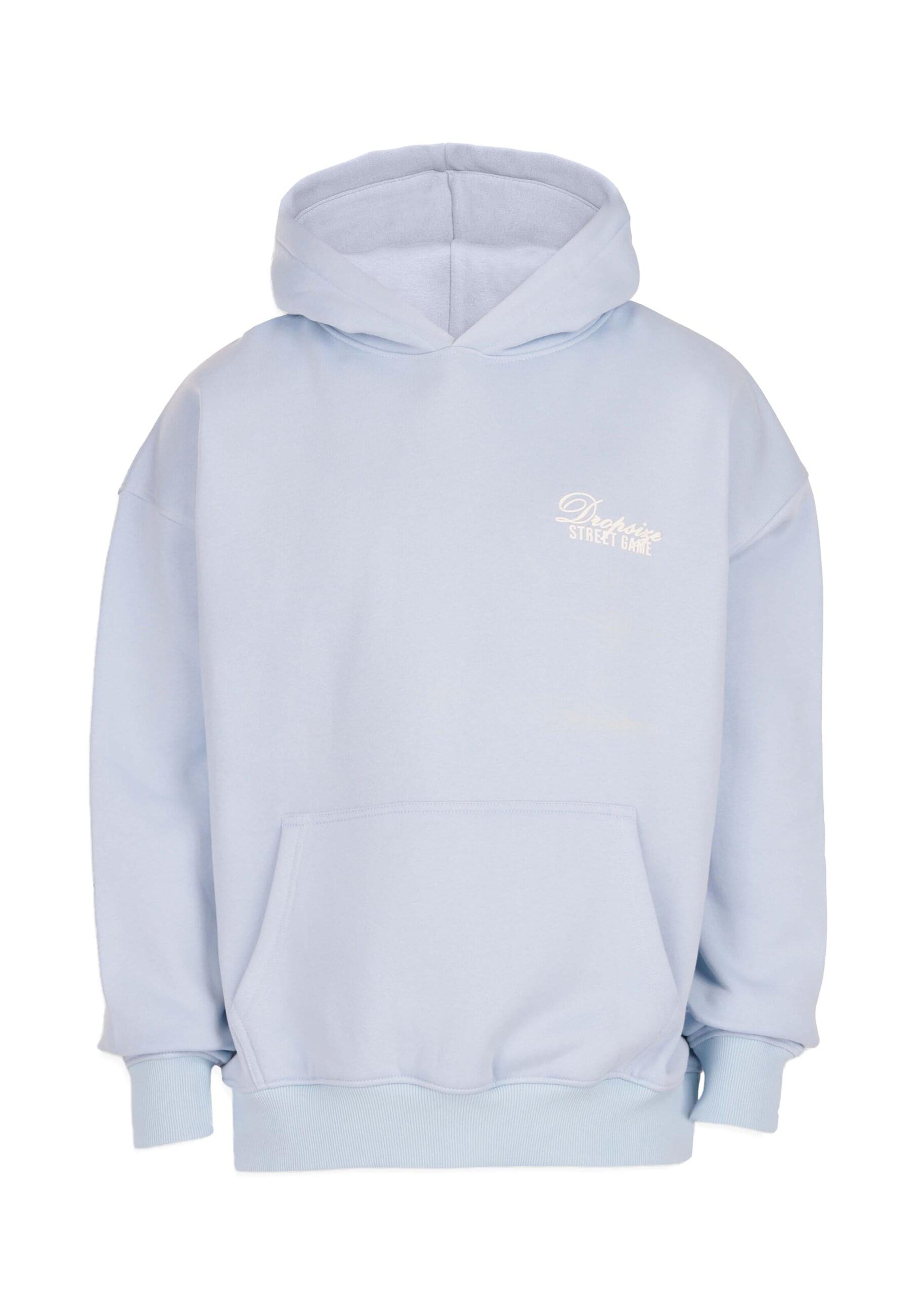Dropsize Sweatshirt 'Studios' in Blauw: voorkant