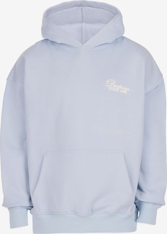 Felpa 'Studios' di Dropsize in blu: frontale