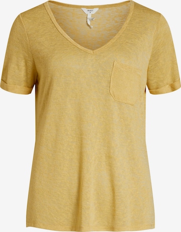 T-shirt 'Tessi' OBJECT en jaune : devant
