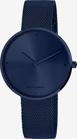 Jacques Lemans Uhr in Blau: predná strana