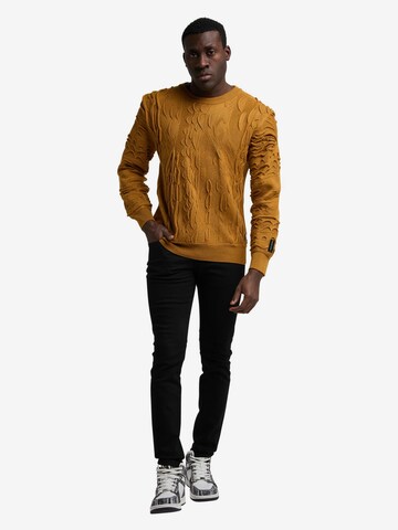 Carlo Colucci Sweater ' D'Andrea ' in Yellow