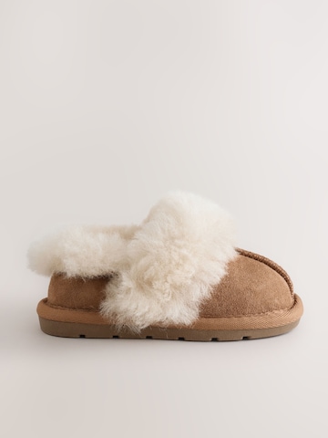 Next Slipper in Braun