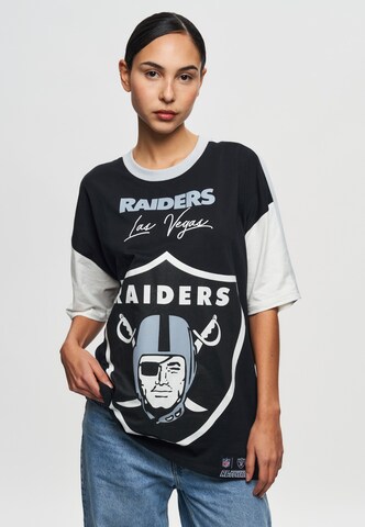 Recovered Shirt 'NFL Raiders Las Vegas' in Black