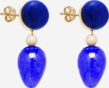 Gemshine Oorbellen 'Lapis Lazuli' in Blauw