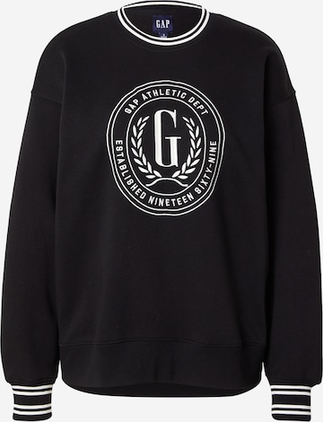 GAP Sweatshirt in Zwart: voorkant