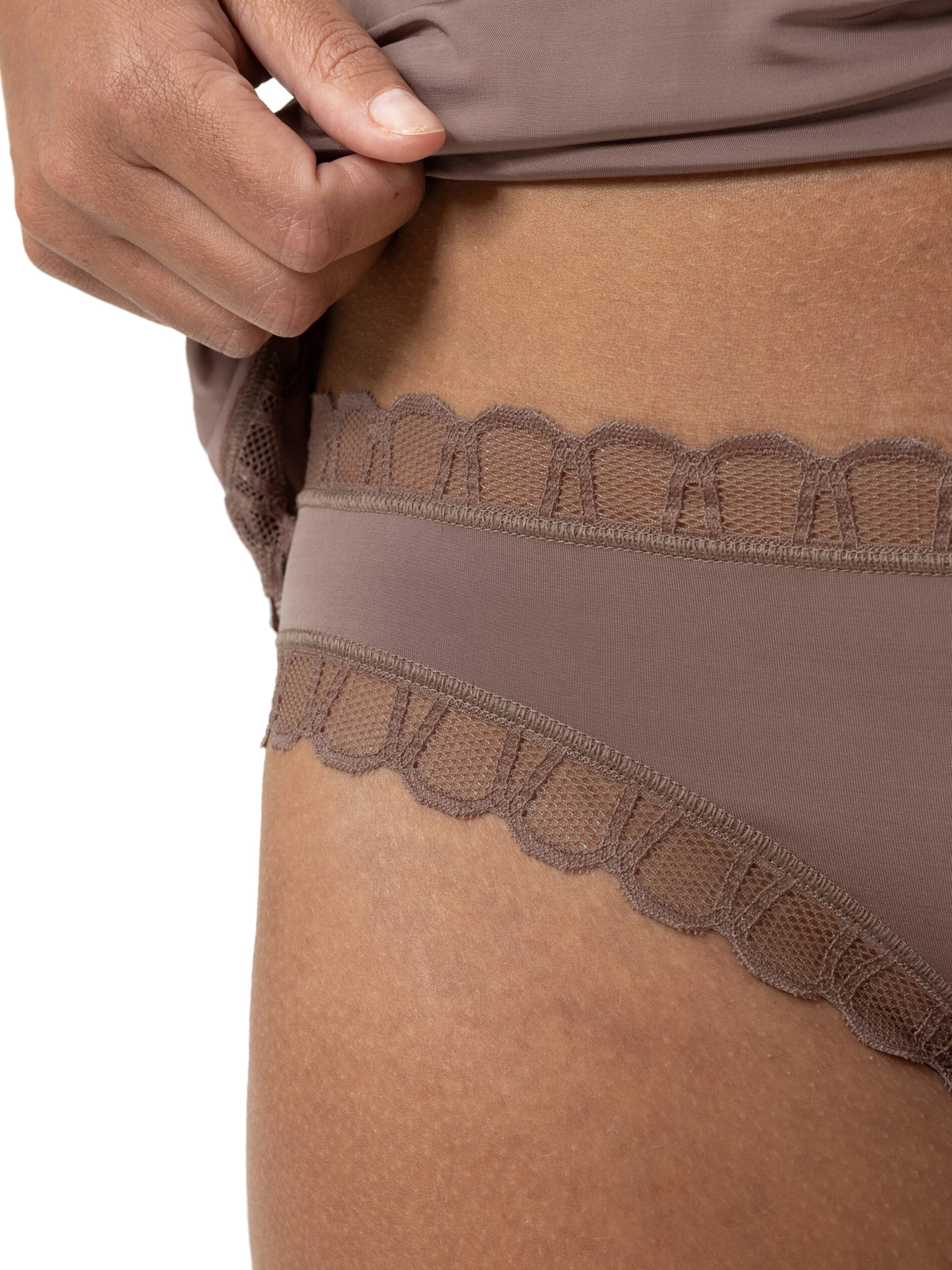 Mey Panty 'Poetry Temptation' in Brown