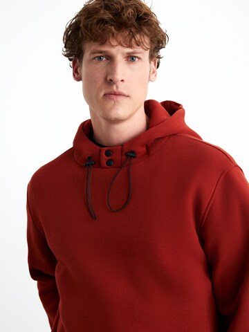 Sweat-shirt Grimelange en rouge