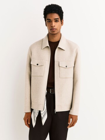 Veste mi-saison 'N. Premium' Next en beige : devant