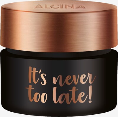 Alcina Gesichtscreme 'It's Never Too Late!' in schwarz, Produktansicht