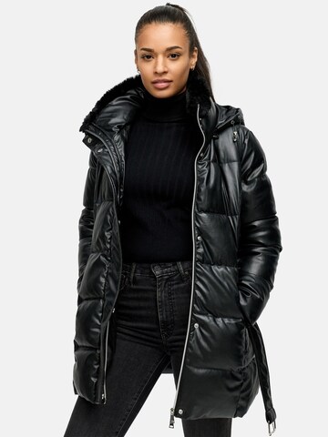 Parka mi-saison 'F802' Tazzio en noir