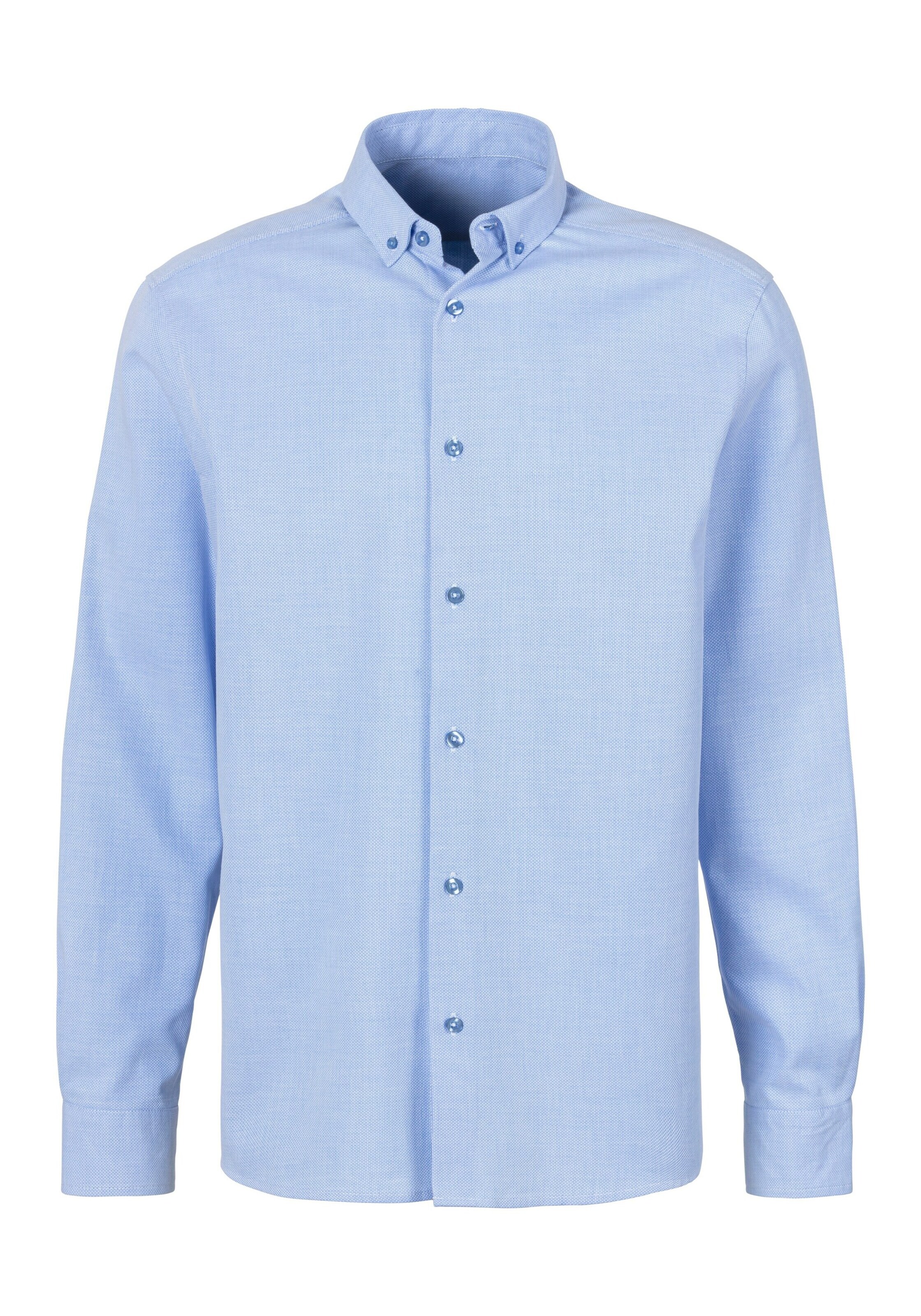 H.I.S Button Up Shirt in Blue: front