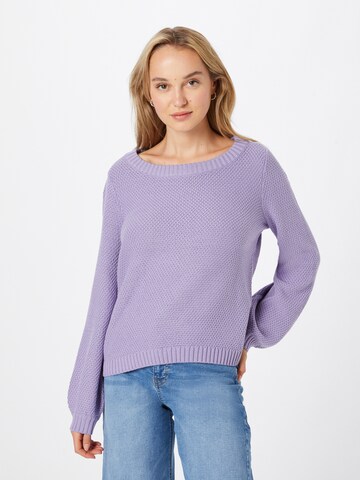 Pullover di ICHI in lilla: frontale