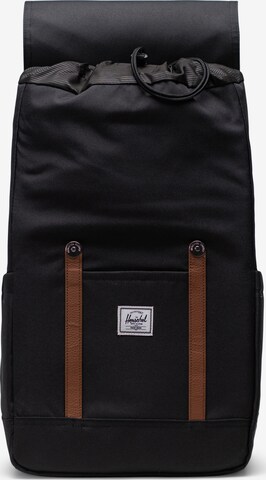 Herschel Rucksack 'Retreat' in Schwarz