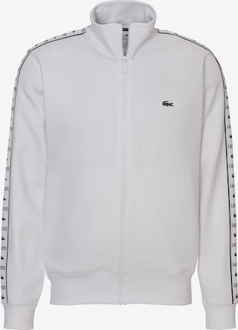 LACOSTE Sweatjacke in Weiß: predná strana