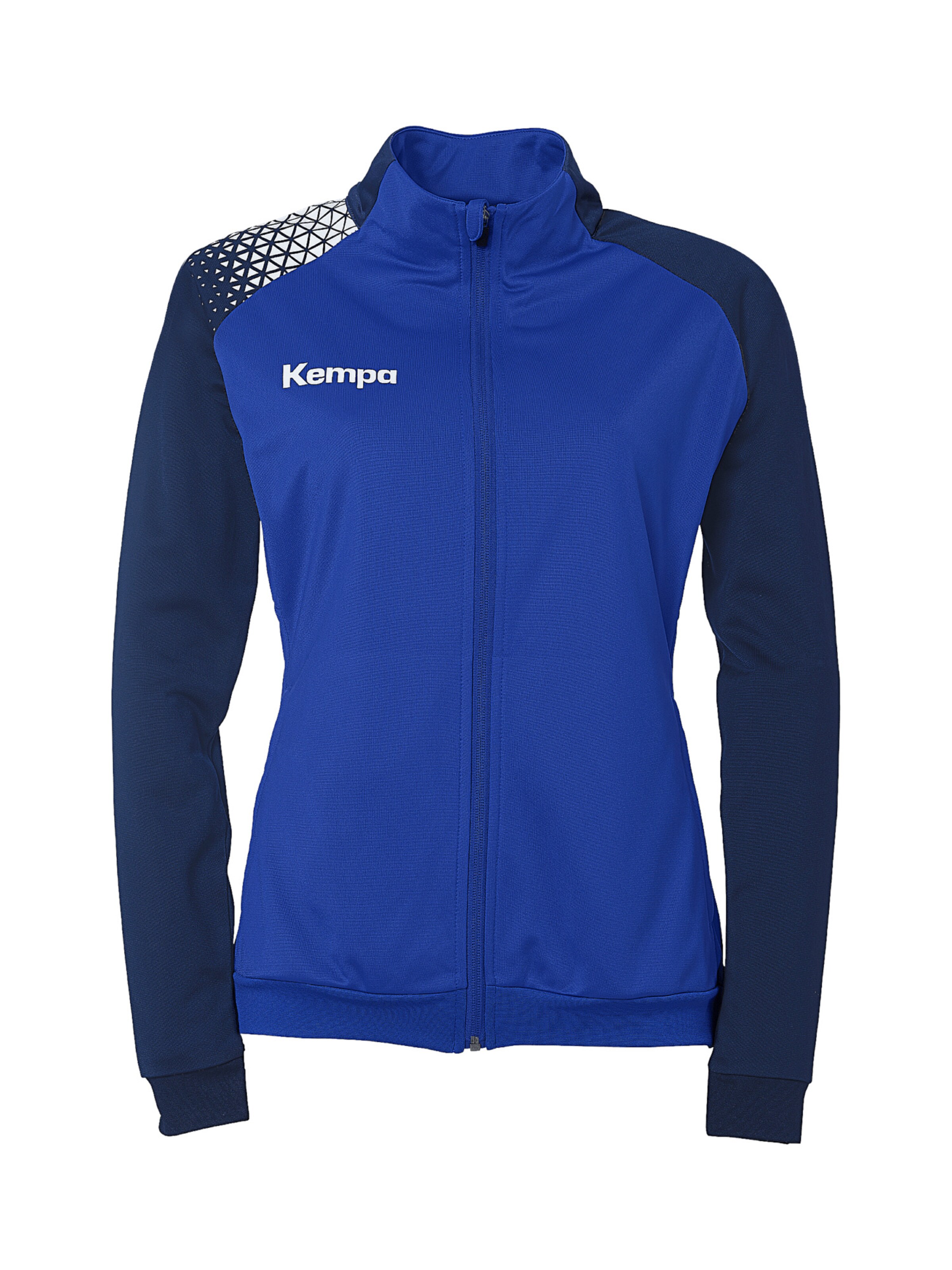 KEMPA Trainingsjacke 'Ambition 28' in Blau: Vorderseite