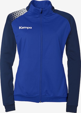 KEMPA Sportjacke in Blau: Vorderseite