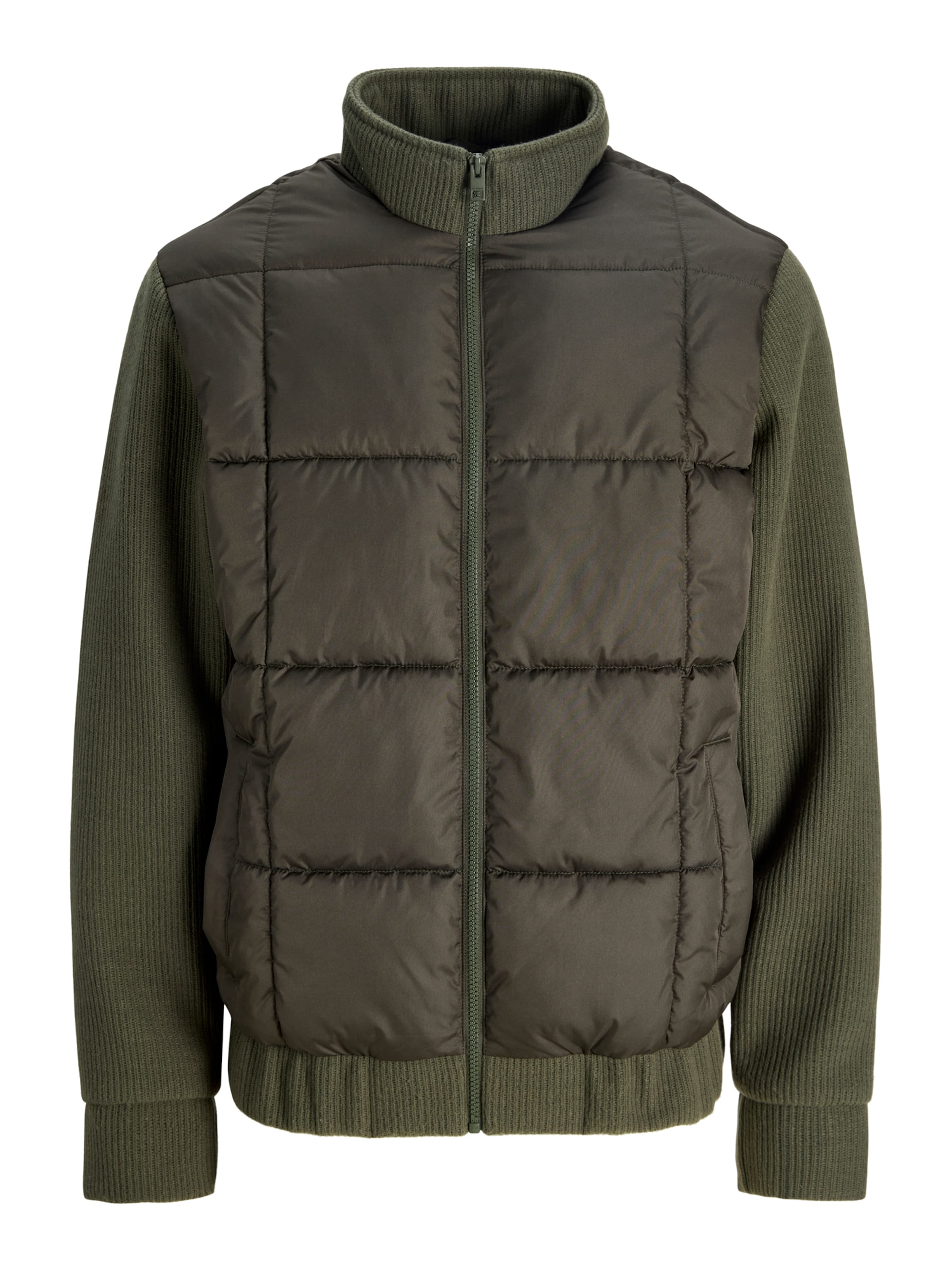 Giacca di mezza stagione 'JREBCALVIN' di JJ Rebel in verde: frontale