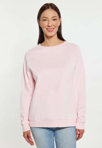 Sweat-shirt usha BLUE LABEL en rose : devant