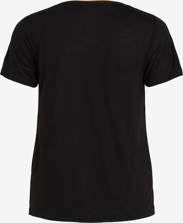 VILA قميص 'Noel' بلون أسود