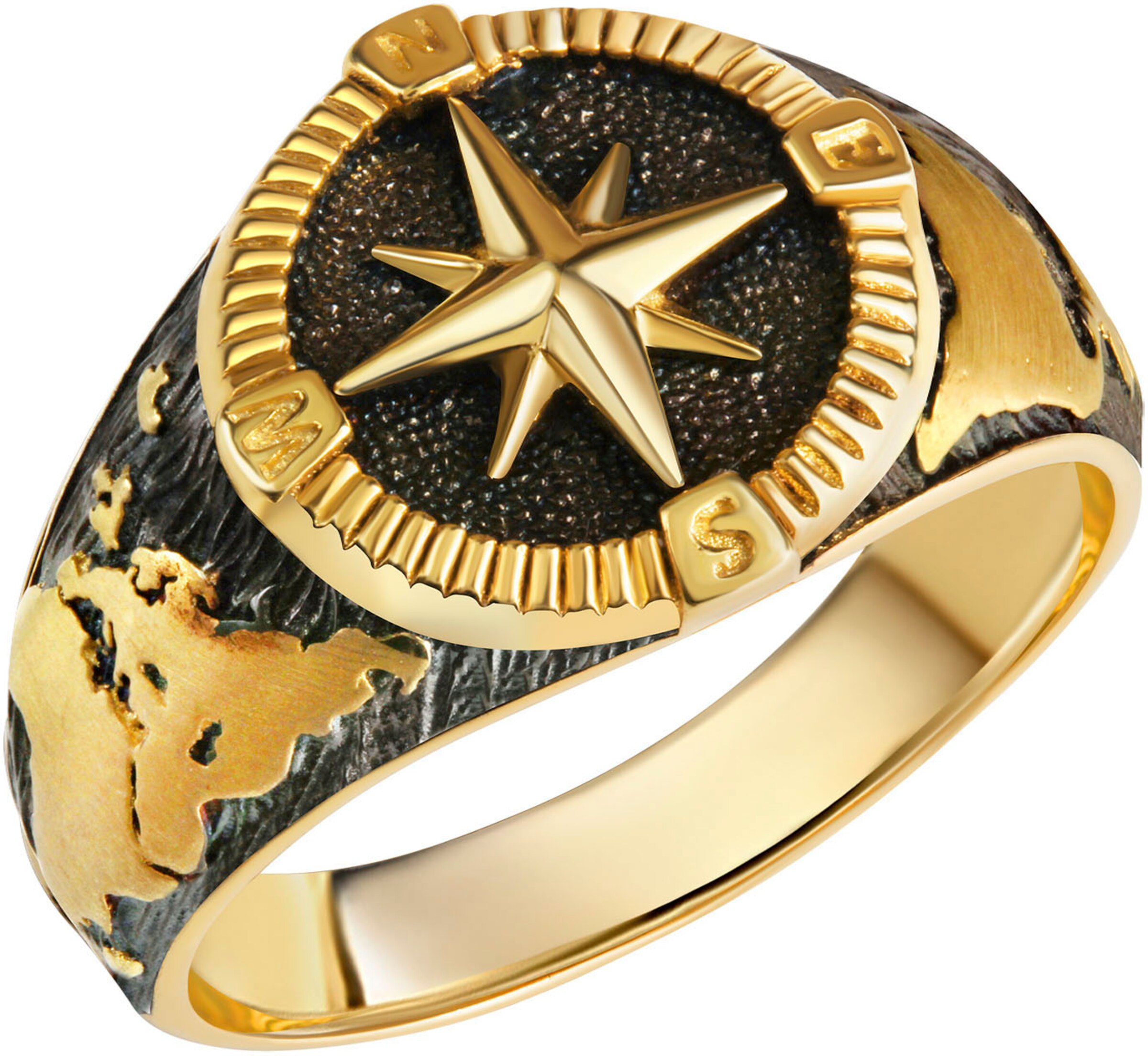 FIRETTI Ring in Silber: Vorderseite