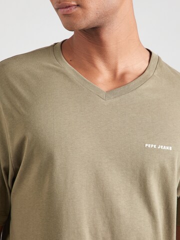 Tricou de la Pepe Jeans pe verde