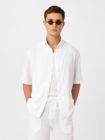 Antioch Regular fit Overhemd 'Keith' in Wit