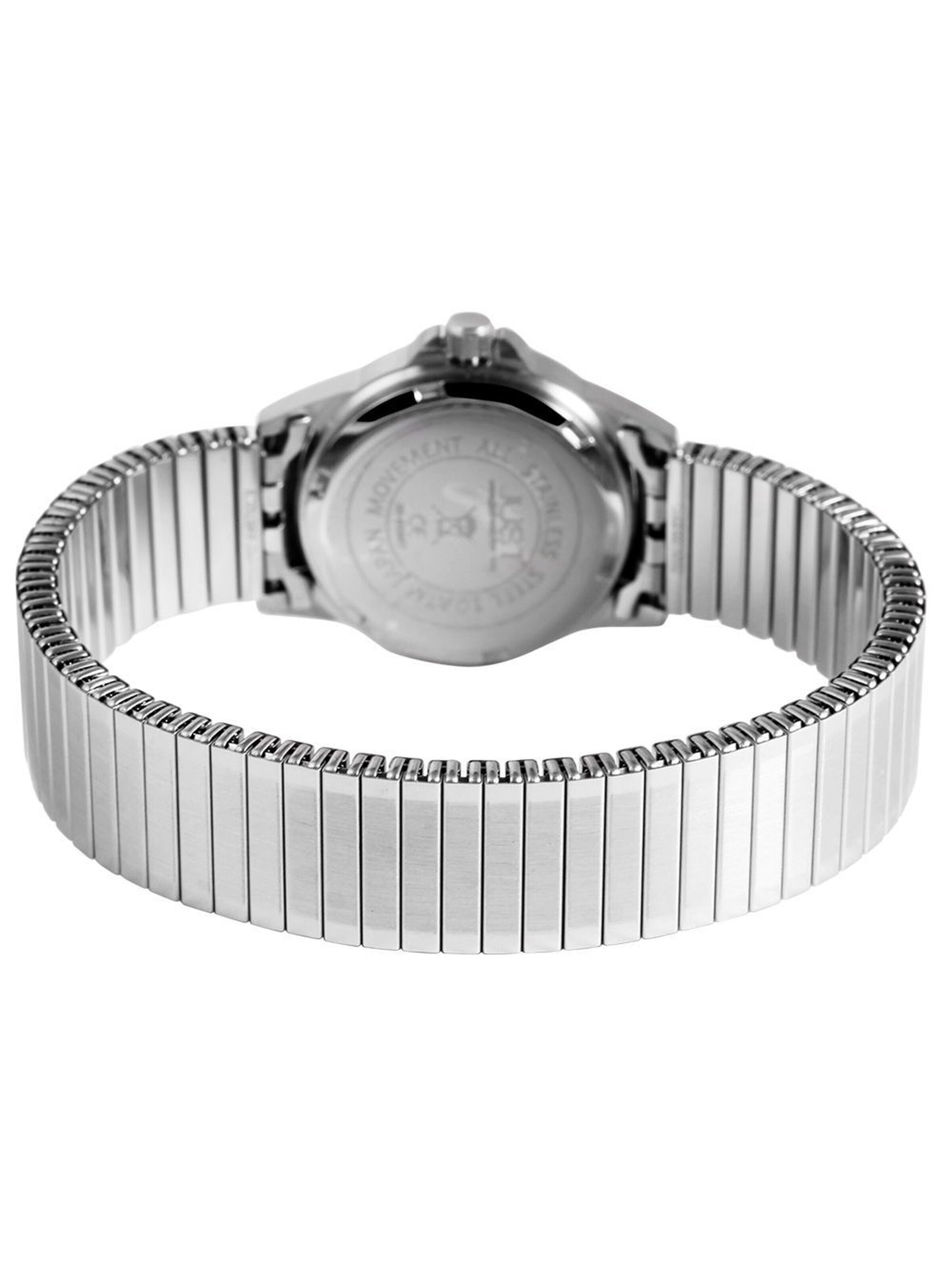 JUST Analog Watch 'Rowena, 10 ATM' in Silver