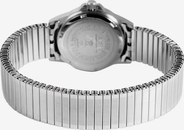 JUST Analog Watch 'Rowena, 10 ATM' in Silver: front